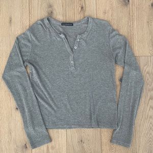 Brandy Melville Henley Long Sleeve